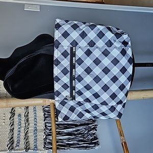 LeSportSac Gingham Zip Tote